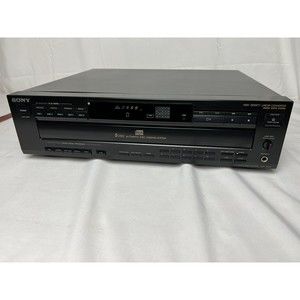 Sony CDP-CE525 CD Player - 5-Disc Changer, TOS Link Digital Out, Tested